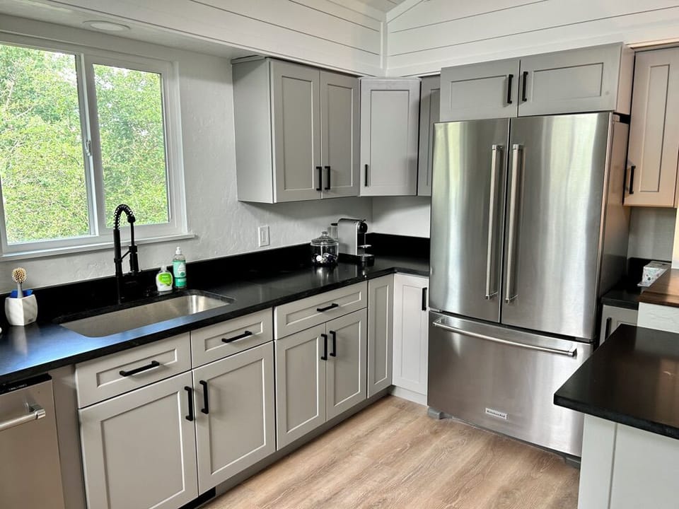 Newly remodeled kitchen