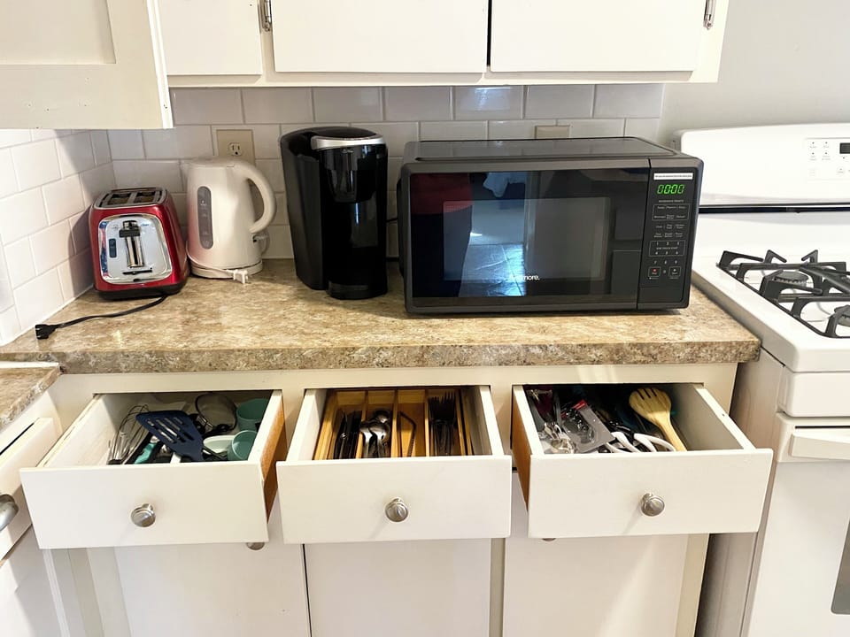 well equipped kitchen