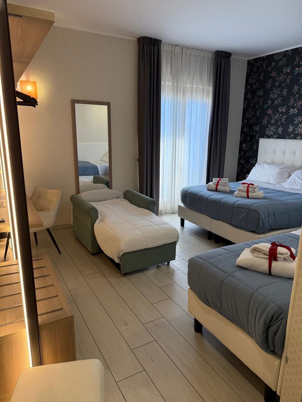 Deluxe Triple Room | Premium bedding, down comforters, in-room safe, desk