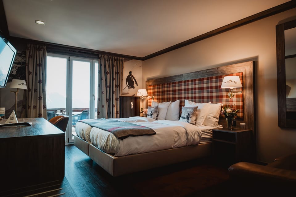 Double or Twin Room (Panorama) | Egyptian cotton sheets, premium bedding, minibar, in-room safe