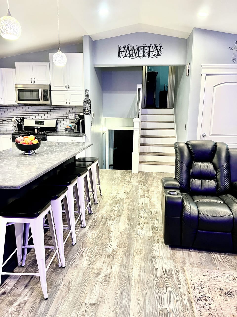 Main floor-stair view