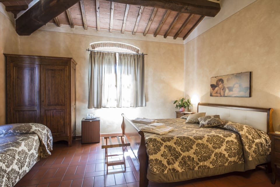 Triple Room | Pillowtop beds, minibar, in-room safe, soundproofing