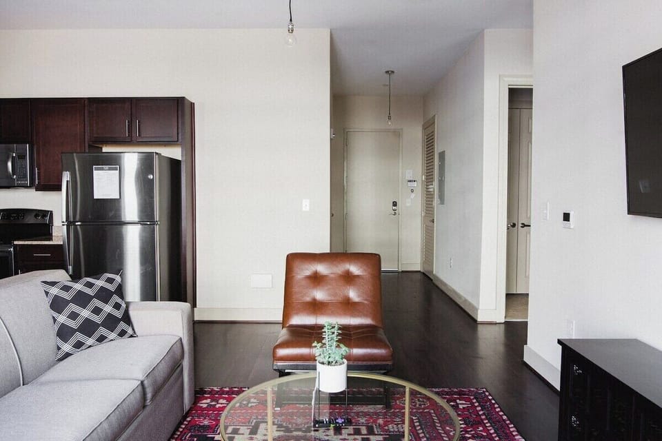 Spacious living room.