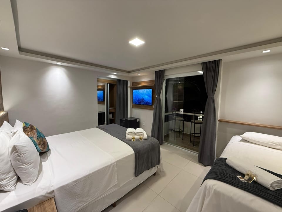 Comfort Triple Room | Premium bedding, minibar, in-room safe, iron/ironing board (on request)
