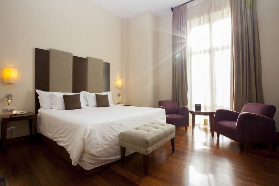 Minibar, in-room safe, desk, blackout drapes