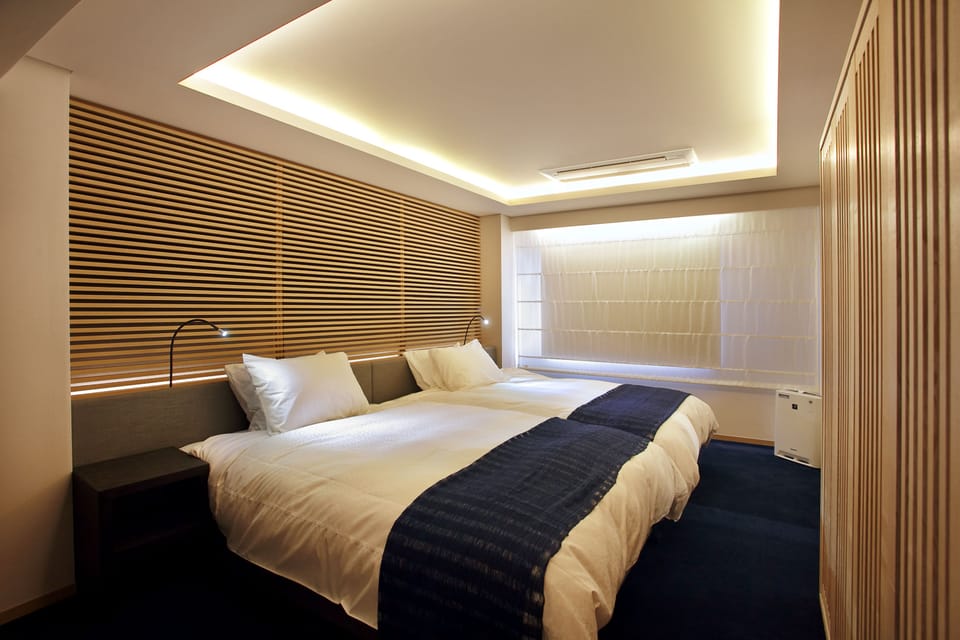 Suite Room with a Private Hot Spring Bath, Non Smoking [60sqm] | Hypo-allergenic bedding available, down comforters, in-room safe