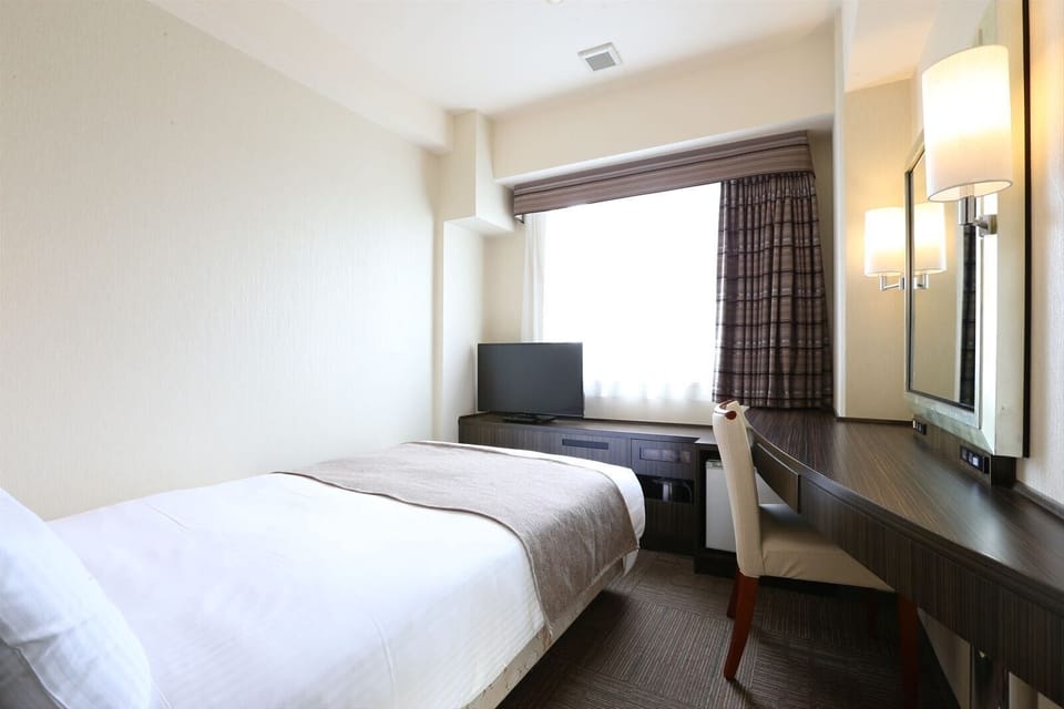 Single Room, Non Smoking | Down comforters, desk, blackout drapes, WiFi (free)