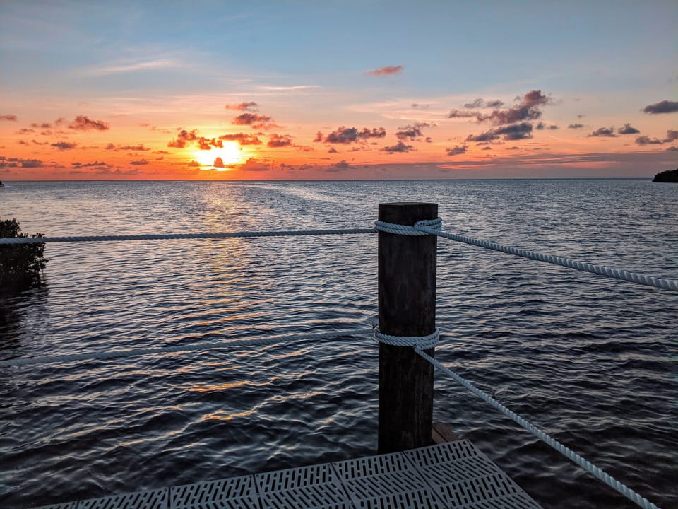 Sunsets from the new Observation Platform