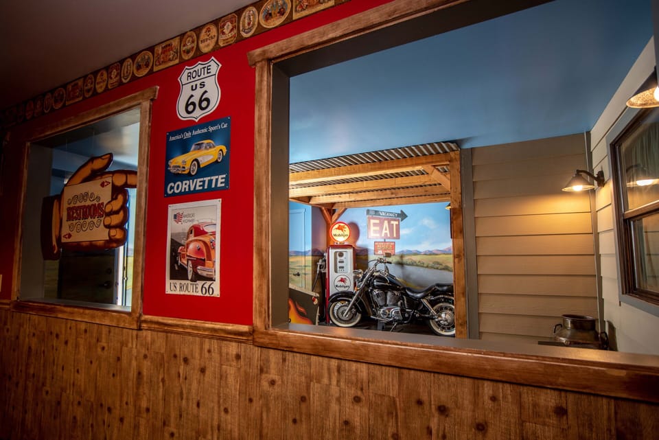 Room (Biker Roadhouse) | Premium bedding, individually decorated, individually furnished