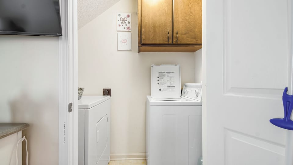 Washer and Dryer
