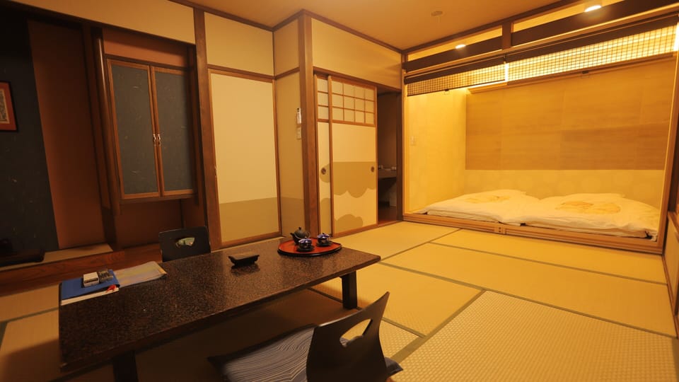 Traditional Room, Non Smoking (Kaiseki Dinner) | Down comforters, in-room safe, desk