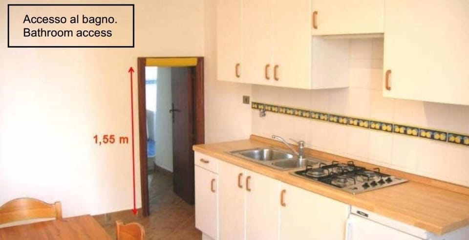 Basic Apartment, 2 Bedrooms, Kitchen, Courtyard Area | Private kitchen | Mini-fridge, electric kettle, highchair