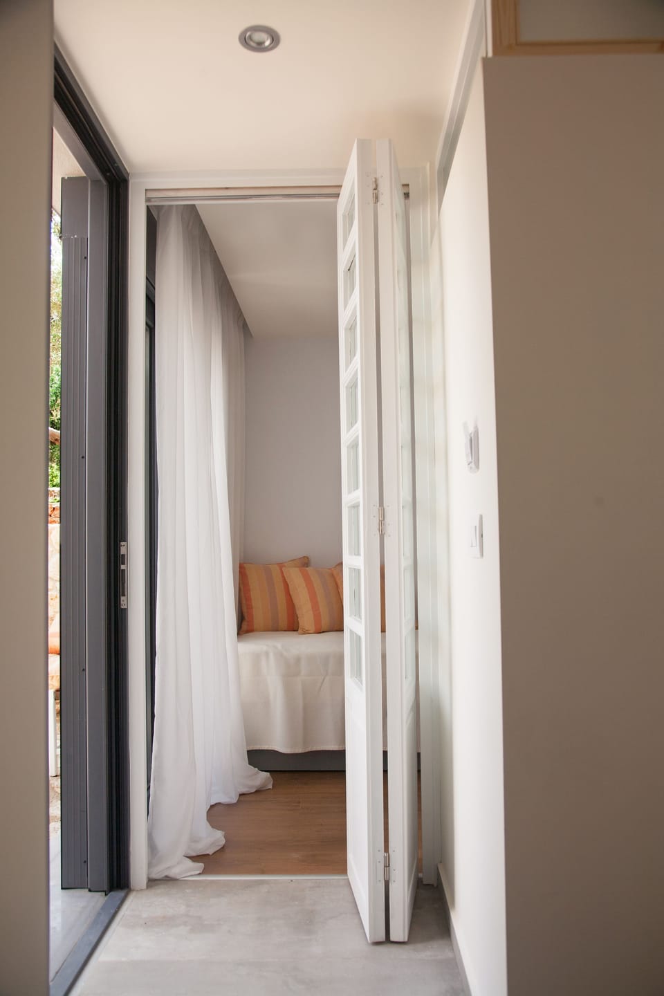 Family Apartment, 2 Bedrooms, Garden View (Lemonia) | In-room safe, desk, soundproofing, iron/ironing board