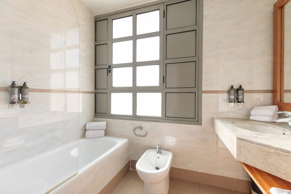 Superior Double or Twin Room | Bathroom | Free toiletries, hair dryer, towels