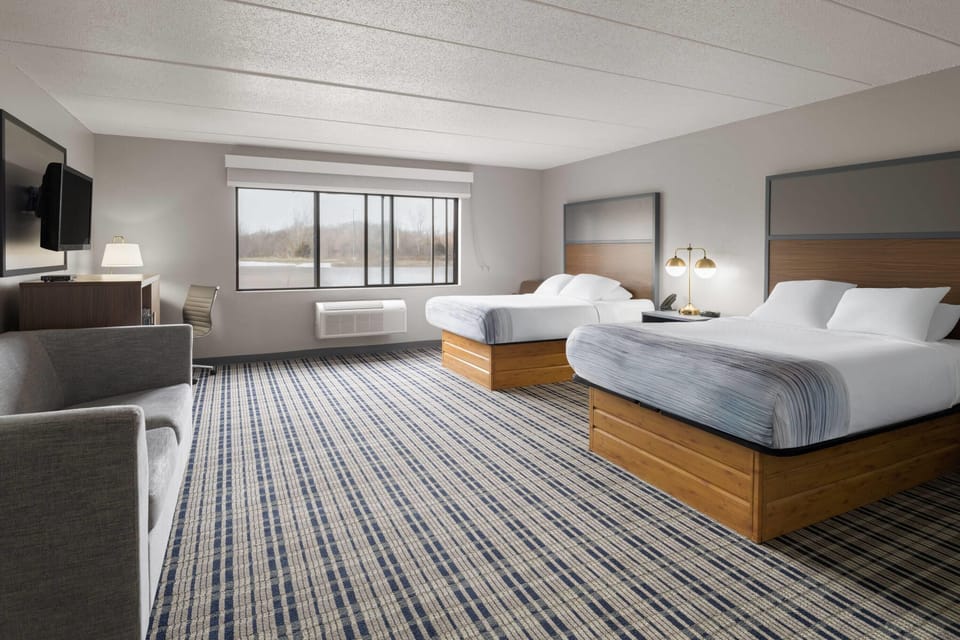 Room, 2 Queen Beds, Accessible, Non Smoking | Individually decorated, individually furnished, desk, blackout drapes