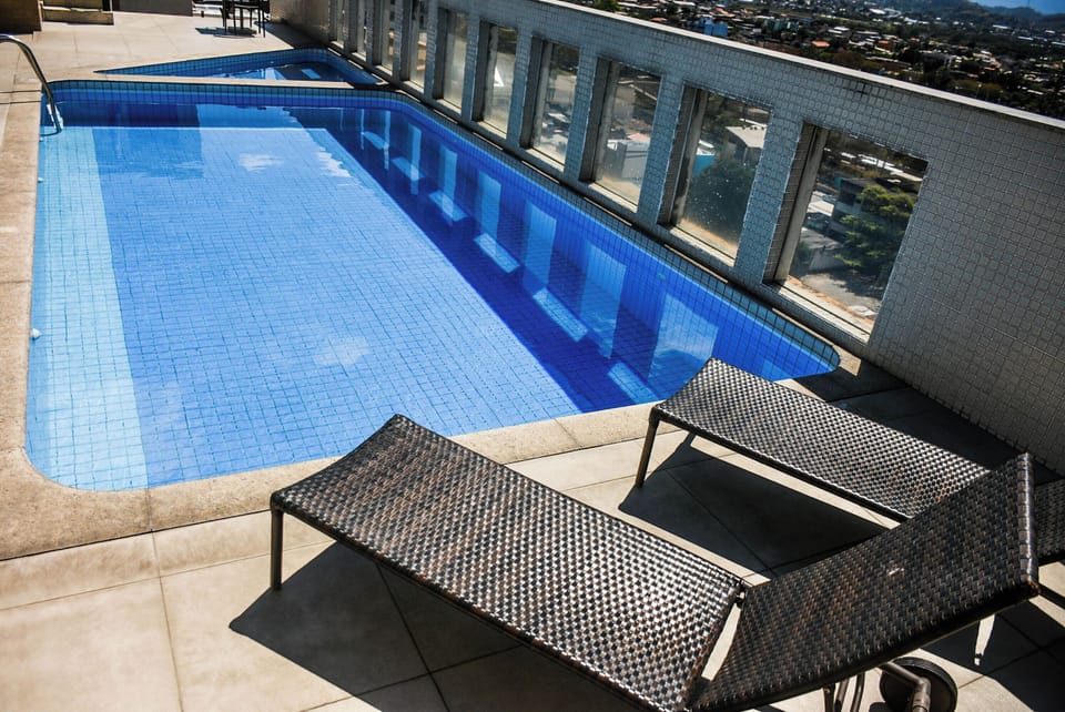Rooftop pool