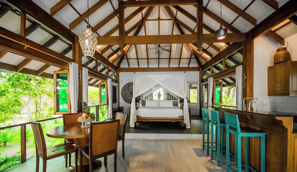 Romantic Villa, 1 King Bed, Private Pool, Beachfront (Adult Only) | In-room dining