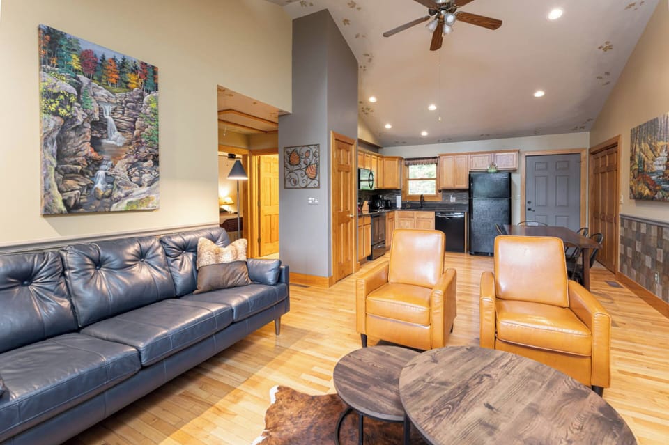 Cozy up by the sofa.