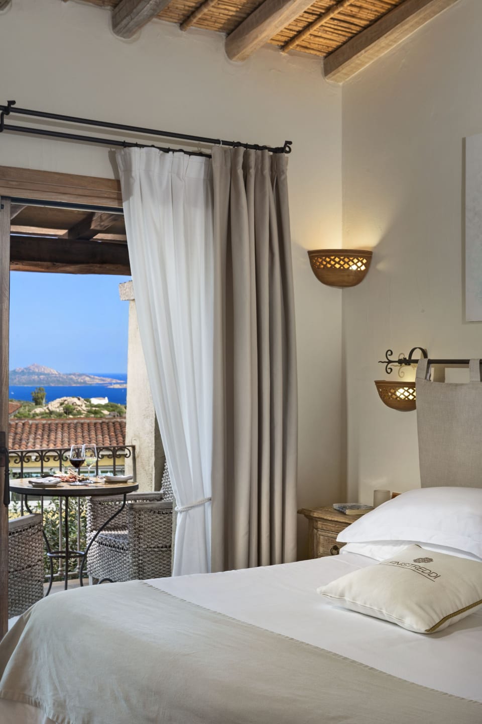 Deluxe Room, Balcony, Partial Sea View | View from room