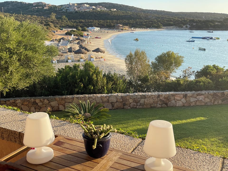 beach view from the patio