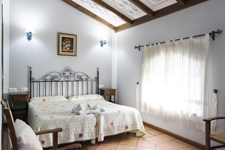 Down comforters, minibar, desk, free WiFi