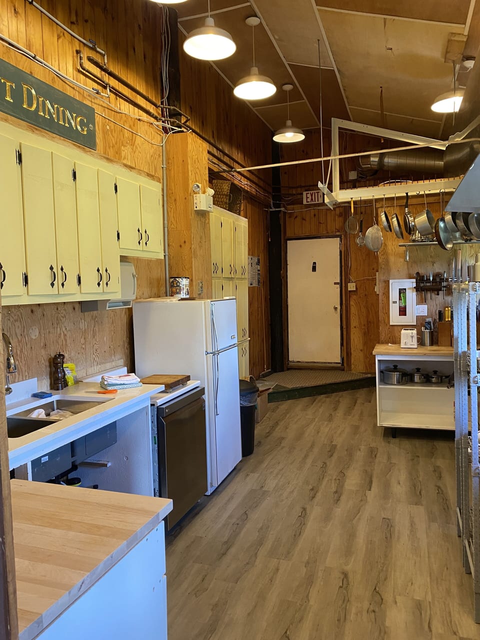 Mini-fridge, oven, dishwasher, toaster