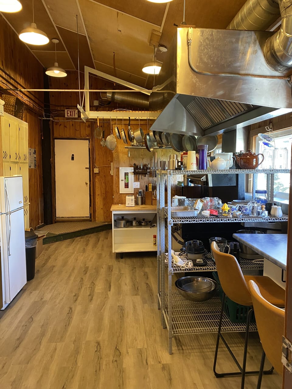 Mini-fridge, oven, dishwasher, toaster