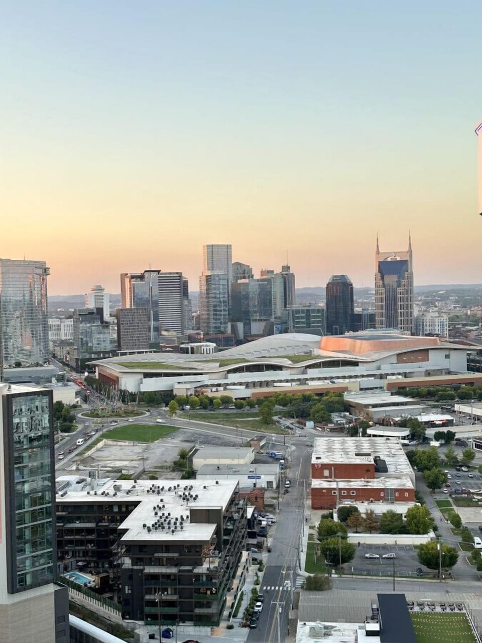 view of the neighborhood and the building