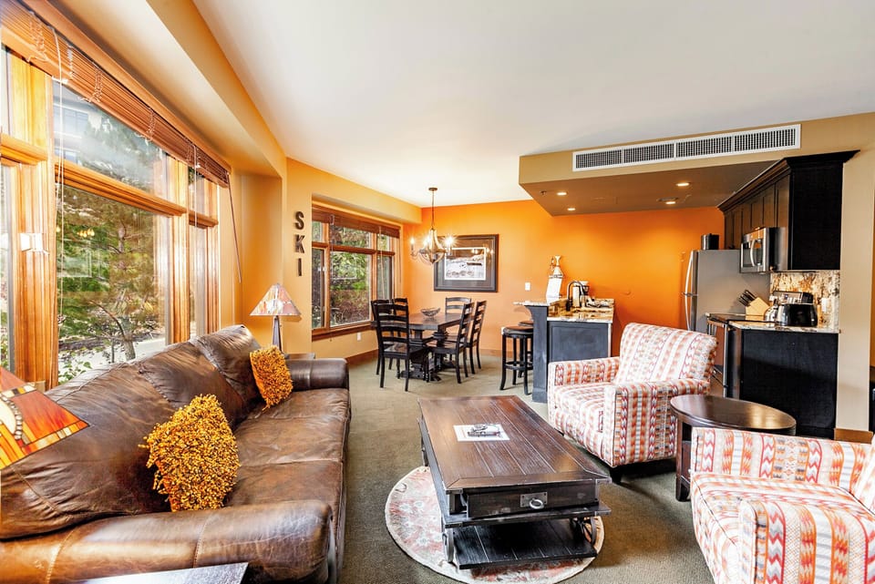 Living Area with Sleeper Sofa