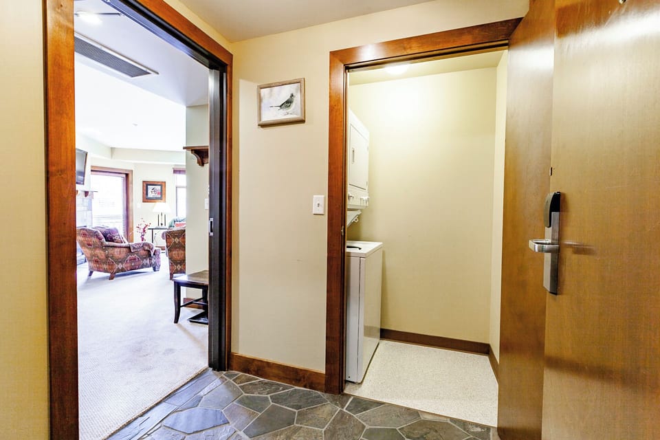 Hallway with Laundry