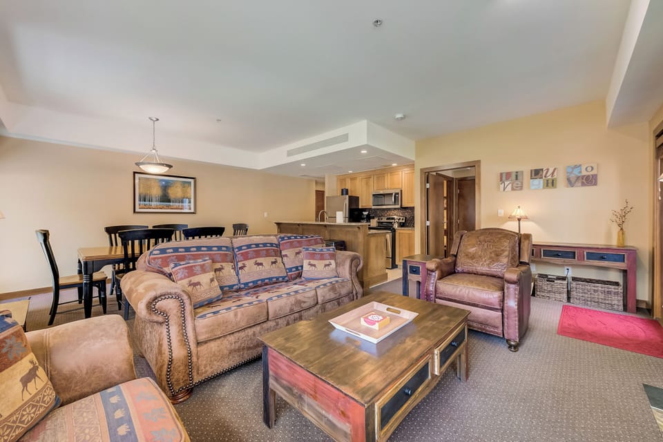 Living Room with Sleeper Sofa