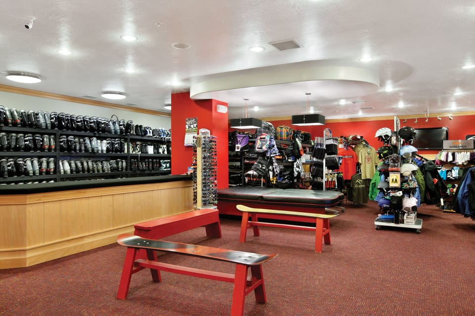 On-site Ski Rental Shop