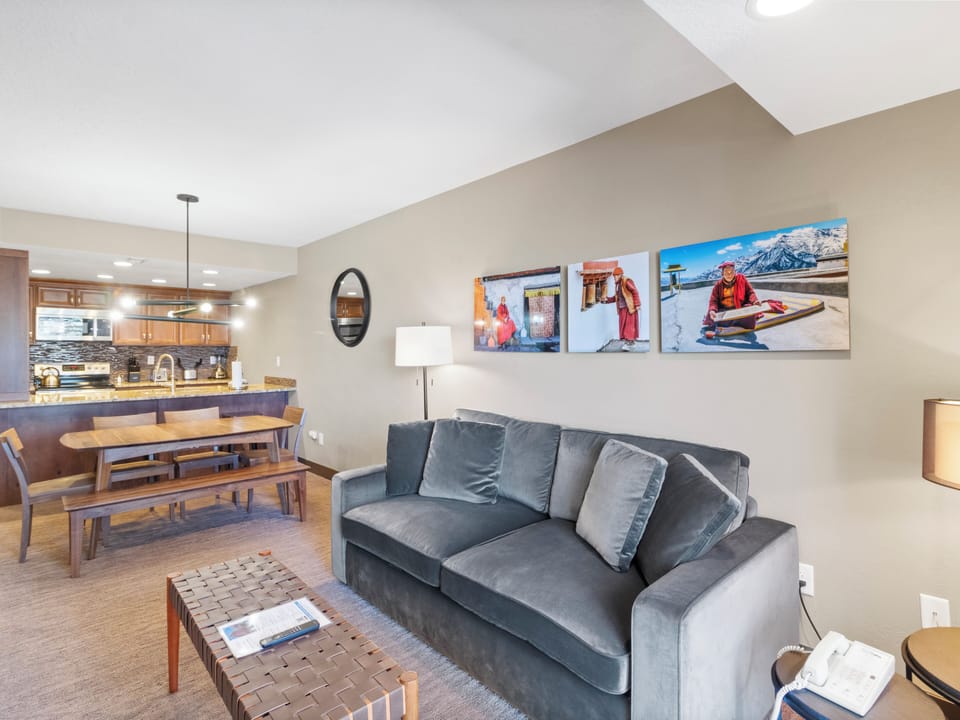 Living Area / Dining / Kitchen