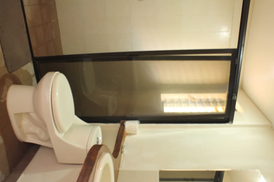 Shower, free toiletries, hair dryer (on request), towels