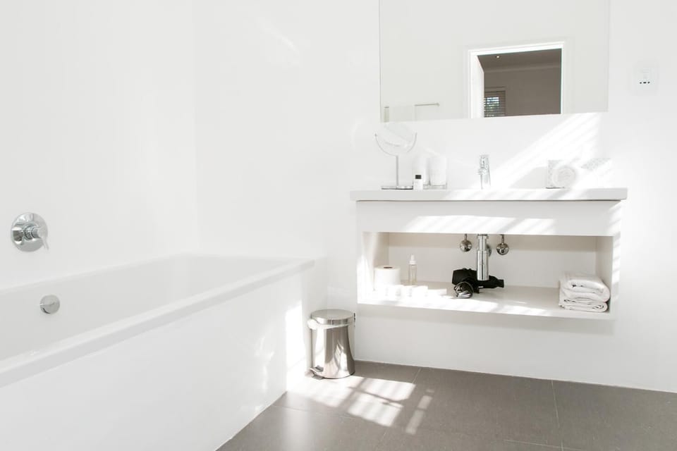 Shower, free toiletries, hair dryer, bathrobes