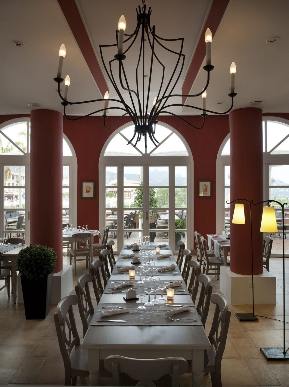 Breakfast area