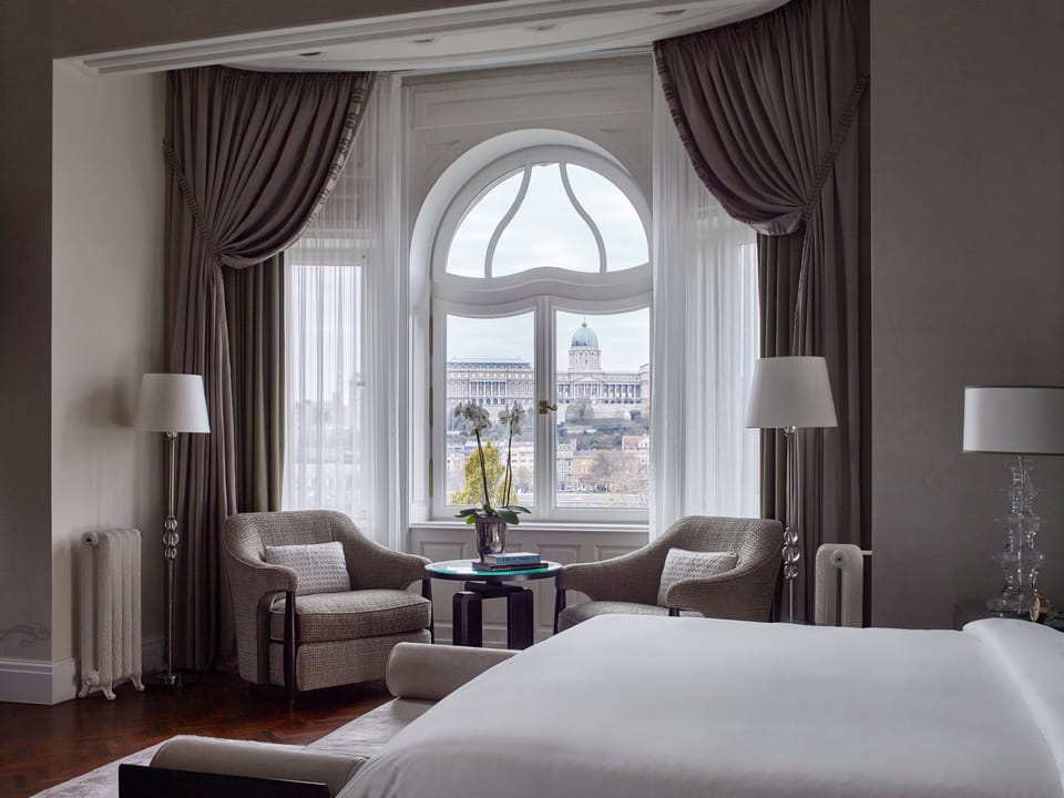 Premium bedding, down comforters, Select Comfort beds, minibar