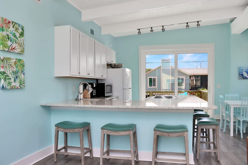 Kitchen with Bar Seating