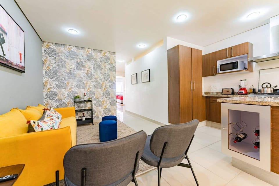 This modern, kid-and-pet-friendly condo is perfect for a small family or friend’s getaway