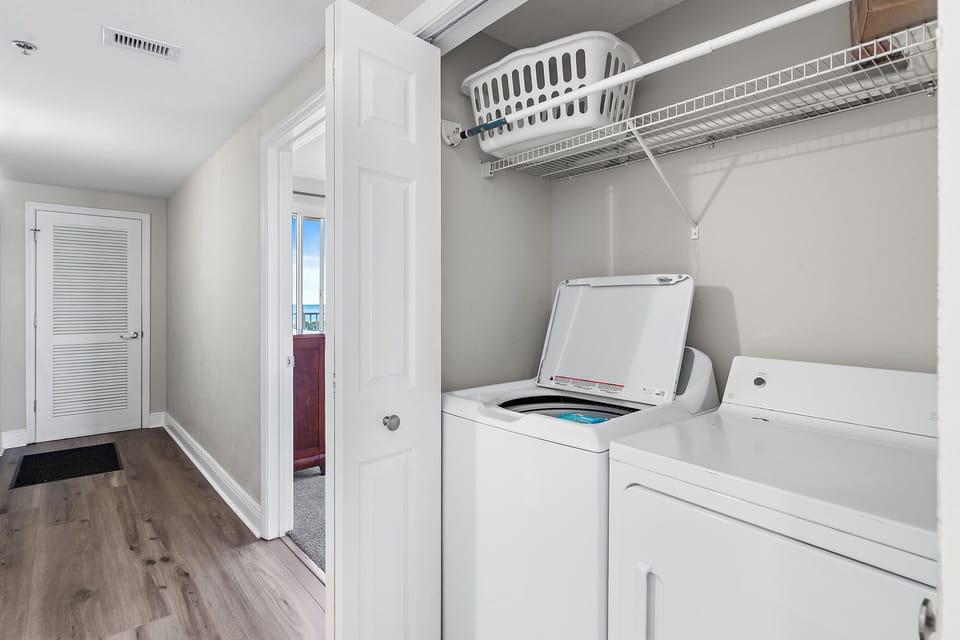 Washer and dryer