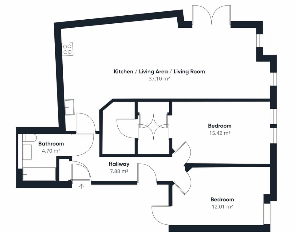 House, Accessible | 2 bedrooms, desk
