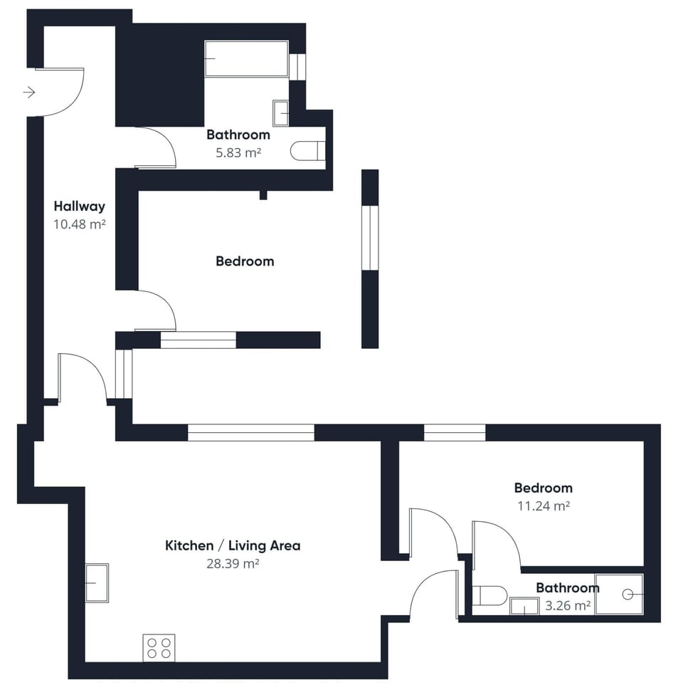 House | 2 bedrooms