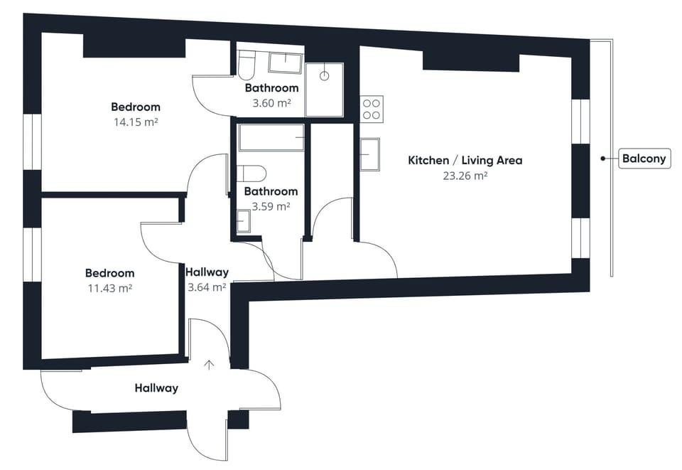 House | 2 bedrooms