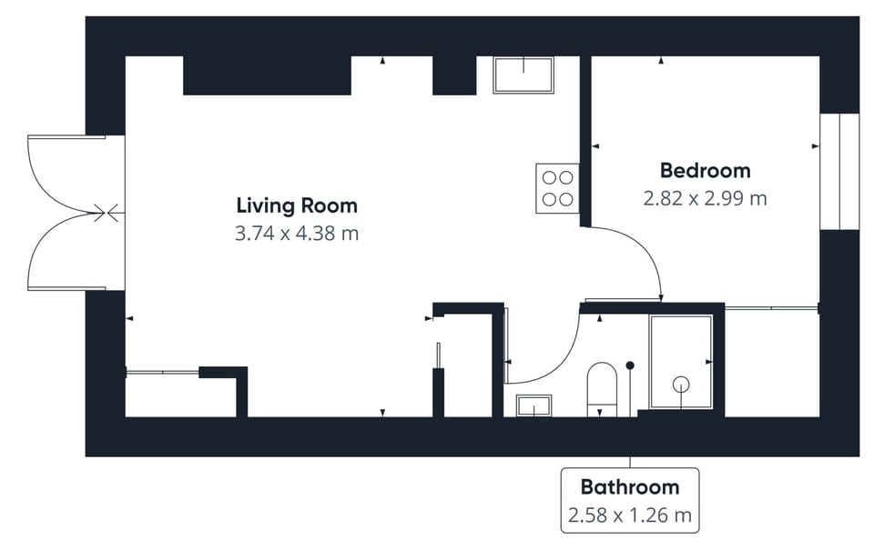 House | 1 bedroom