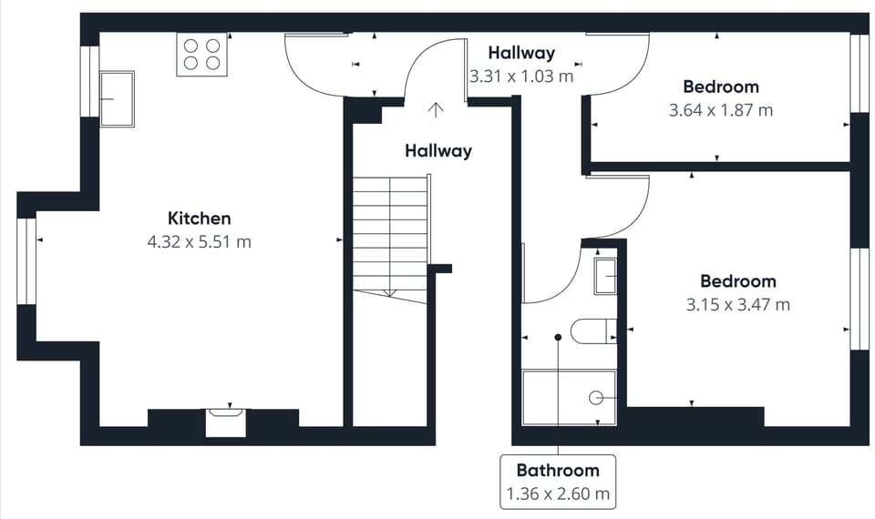 House | 2 bedrooms