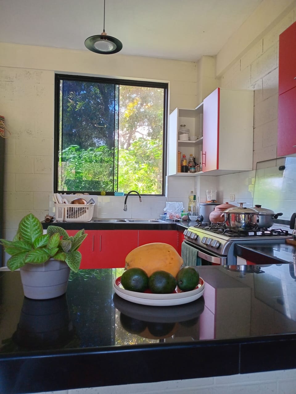 Family Room | Shared kitchen | Full-size fridge, microwave, cookware/dishes/utensils
