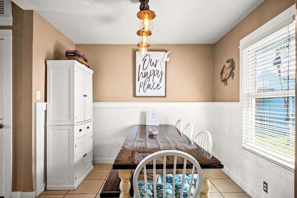 Gather ’round—our dining area is the perfect spot for shared meals, lively conversation, and making lasting memories.

