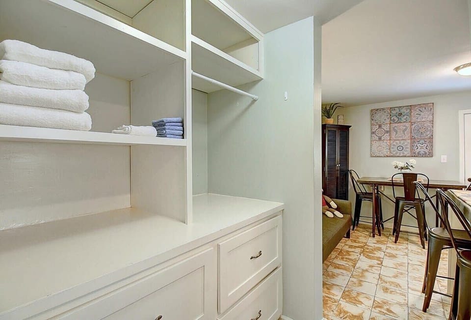Storage in hallway