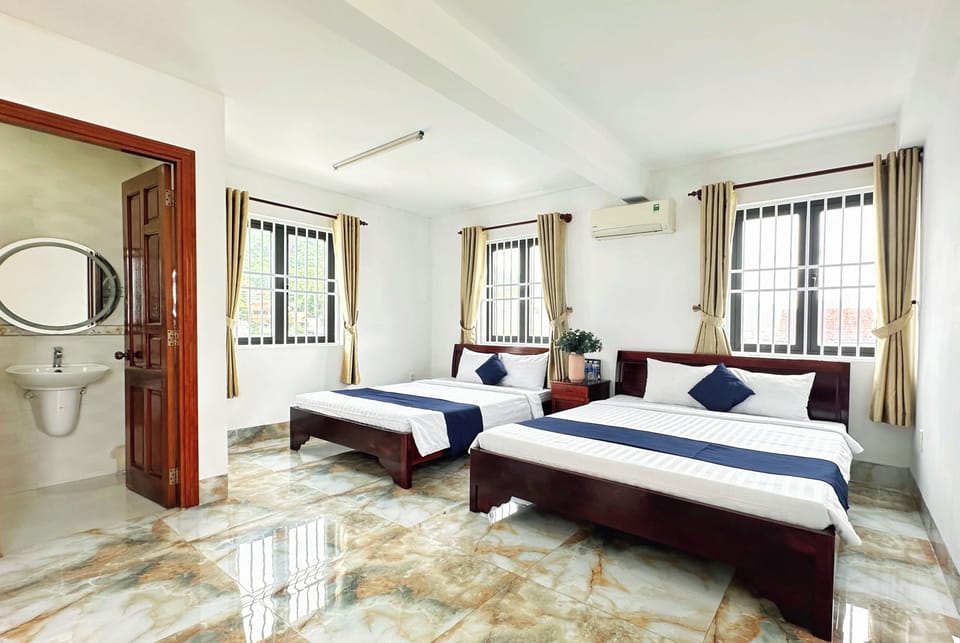 Family Quadruple Room | Iron/ironing board (on request), WiFi (free), bed sheets
