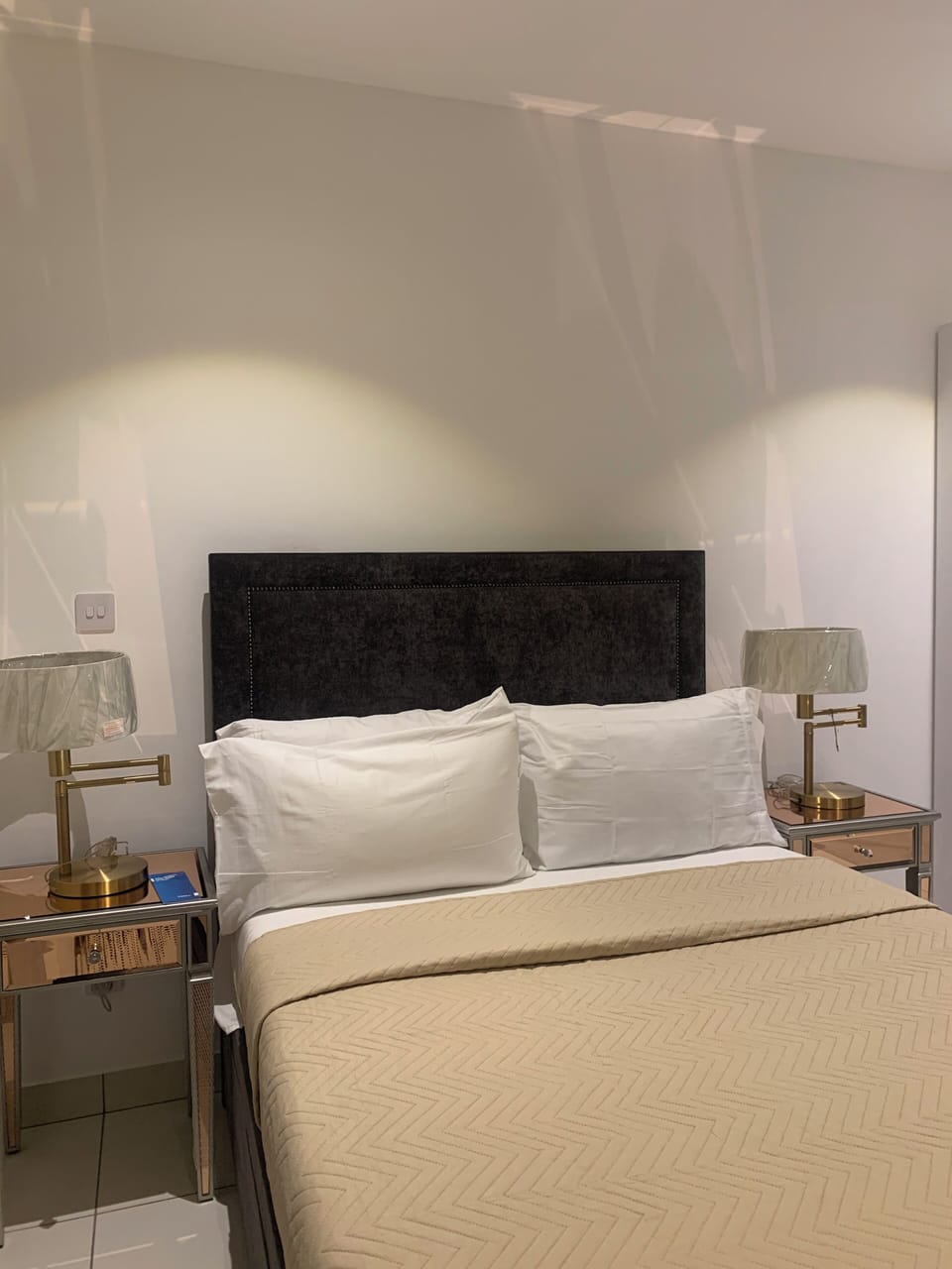Blackout drapes, soundproofing, iron/ironing board, WiFi (free)